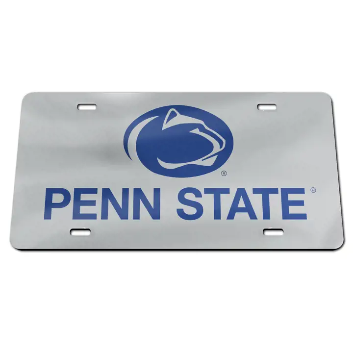 Penn State Nittany Lions Étiquettes Laser SILV