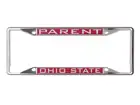 Ohio State Buckeyes Rico Industries Laser Frame Rico Auto Accessories