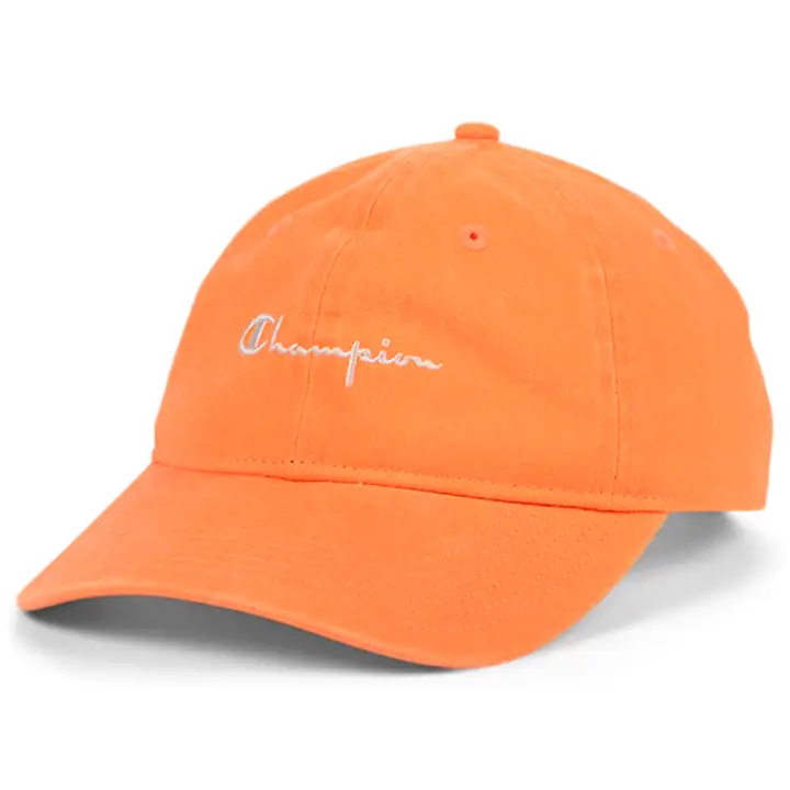 Champion Classic Chapeau fluo orange à logo scénarisé