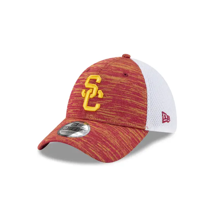 USC NCAA Flyknit Rouge Néon/Blanc