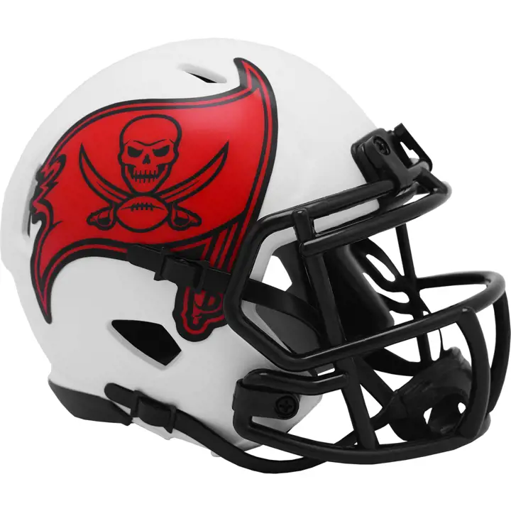 Mini-casque alternatif WHT Tampa Bay Buccaneers Speed Lunar Eclipse