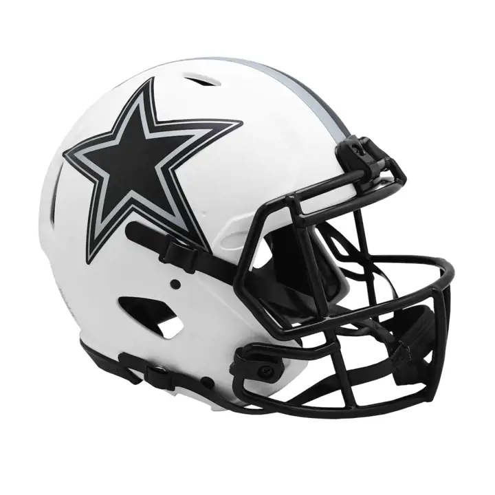 Casque Réplique Alternatif Dallas Cowboys Speed Lunar Eclipse BLANC/NÉANT