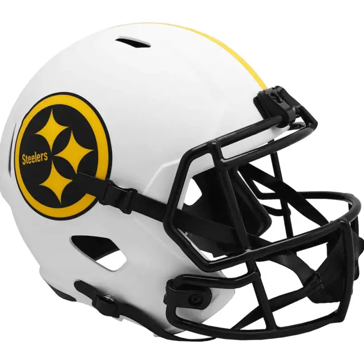 Casque Réplique Alternatif Pittsburgh Steelers Speed Lunar Eclipse W