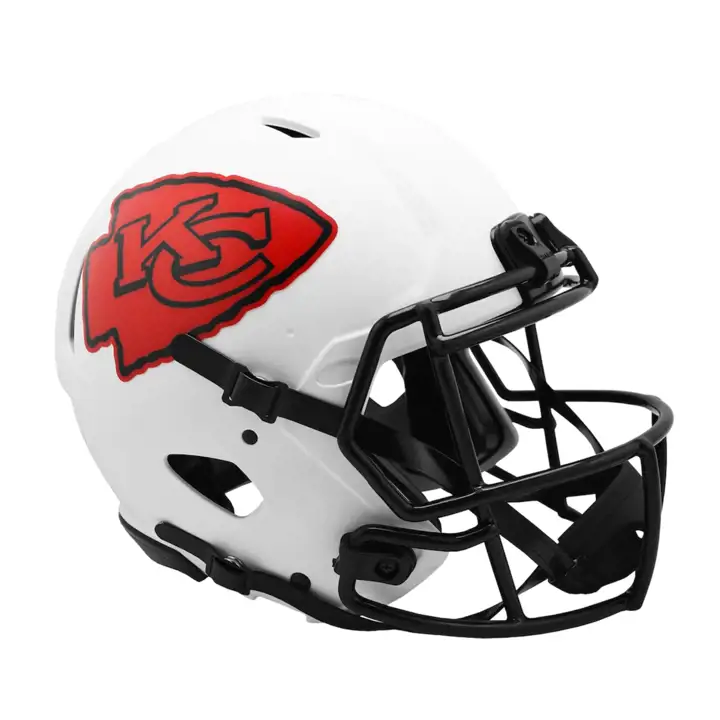Casque de réplique alternatif NFL Kansas City Chiefs Speed Lunar Eclipse WH