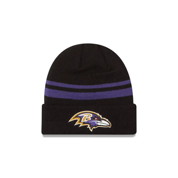 Baltimore Ravens NFL Bonnet Tricot Noir