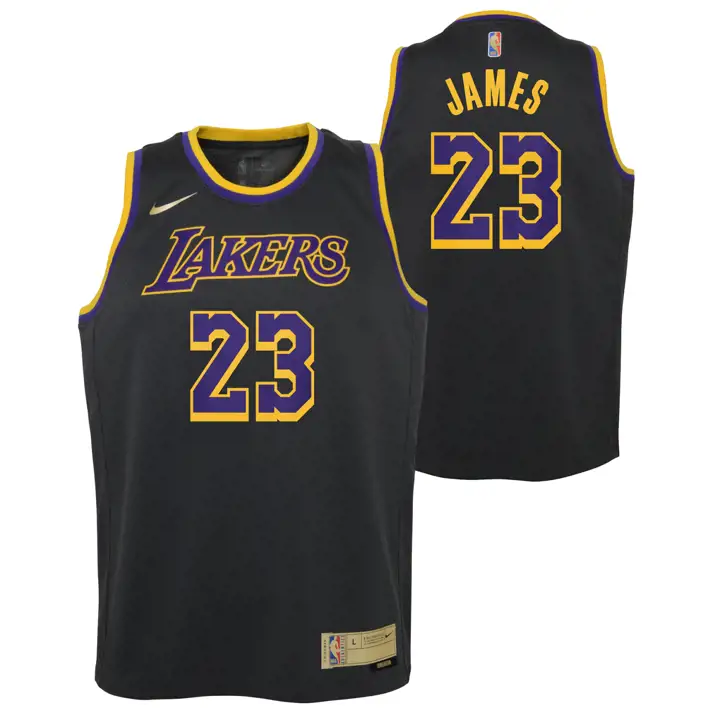 Maillot Swingman LA LAKERS NBA Earned pour jeune 21 LeBron James A