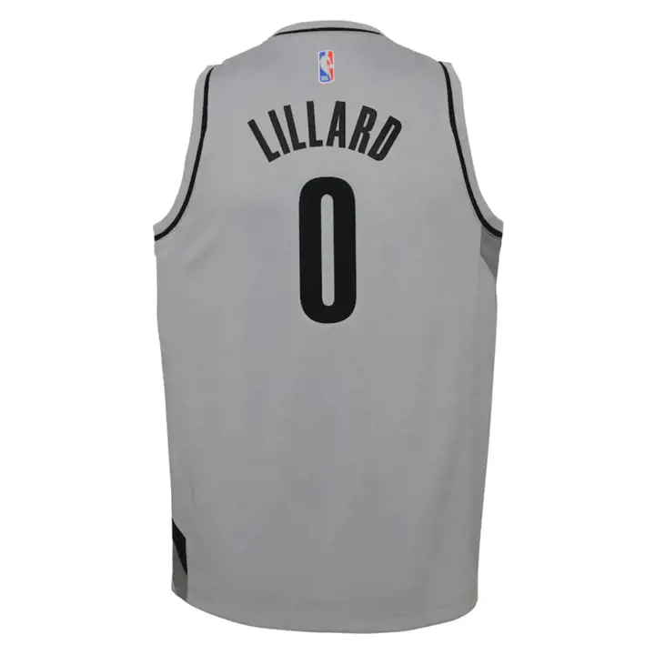 Maillot de jeune Swingman NBA Earned des Trail Blazers 21 Damian Lil