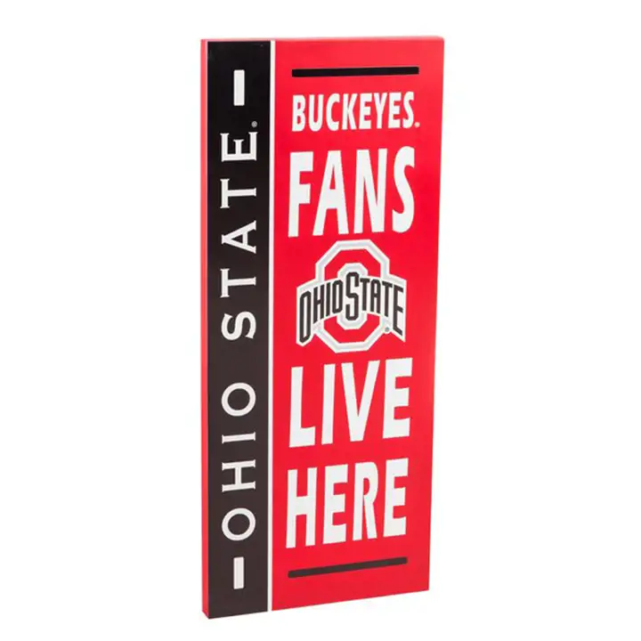 Panneau de supporter des Buckeyes d'Ohio State AST
