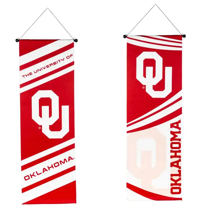 Bannière en bois Oklahoma Sooners AST
