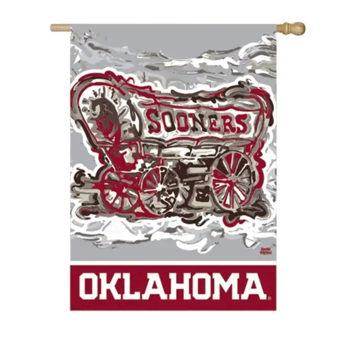 Drapeau de jardin Oklahoma Sooners - Création AST