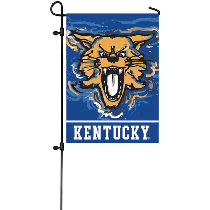 Drapeau de jardin Kentucky Wildcats - Œuvre d'art AST