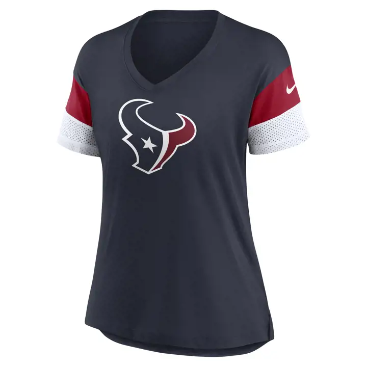 Débardeur en maille respirante pour femme NFL Houston Texans Dri-Fit 20 BLEU MARINE/
