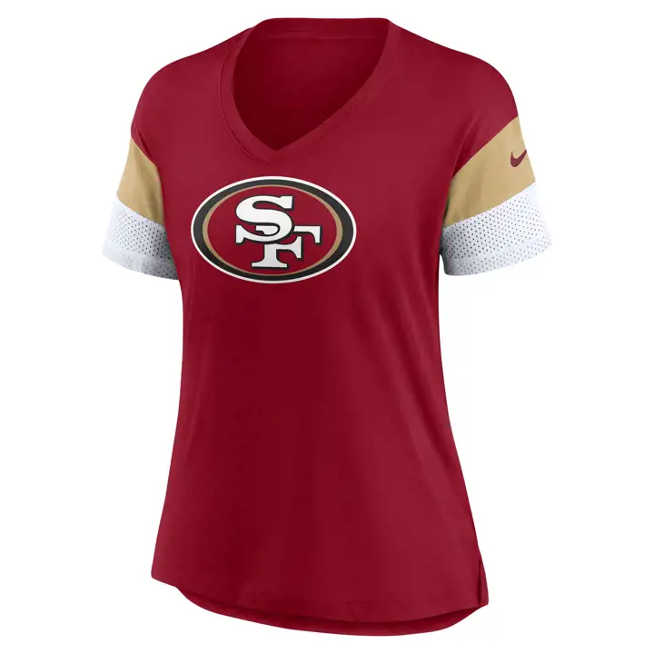 Haut en maille tendance Dri-Fit NFL San Francisco 49ers pour femme 20
