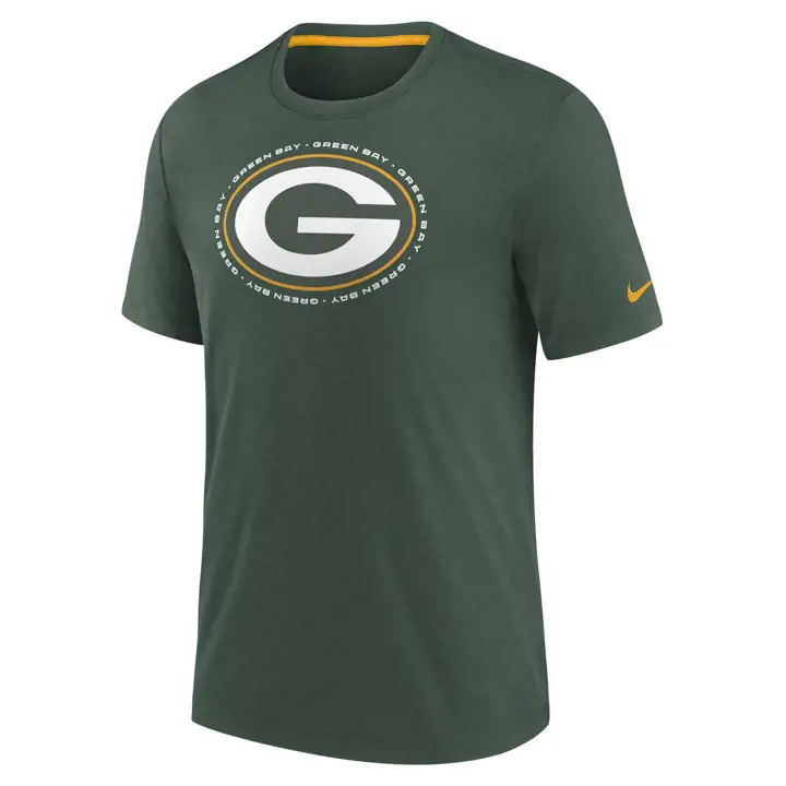 T-shirt mélange de trois matières NFL Green Bay Packers 21 GRN