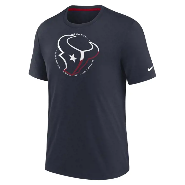 T-shirt Tri-Blend Houston Texans NFL 21 MARINE