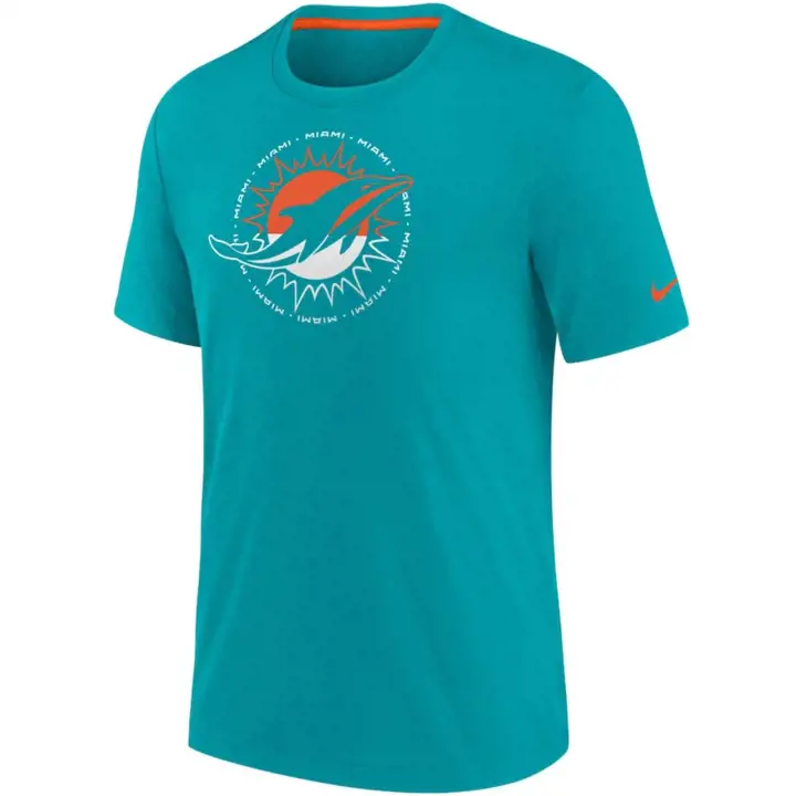 T-shirt mélangé NFL Miami Dolphins 21 AQ