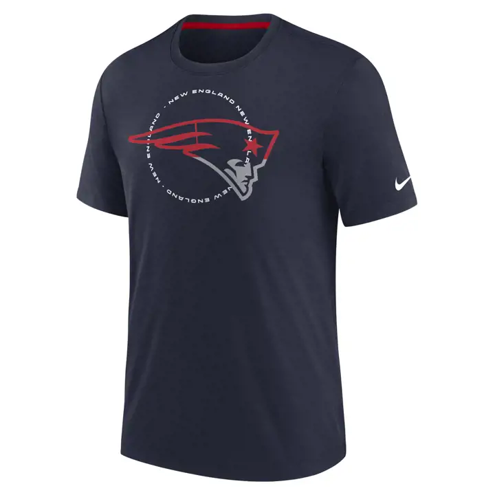 T-shirt Tri-Blend NFL New England Patriots 21 MARINE