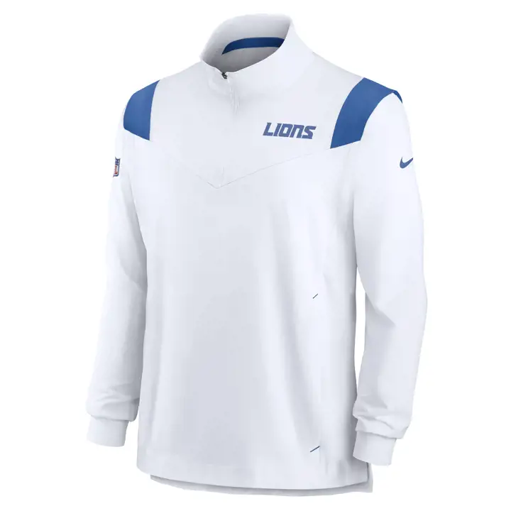 Veste Nike Detroit Lions Lwt Coach 21 BLANC