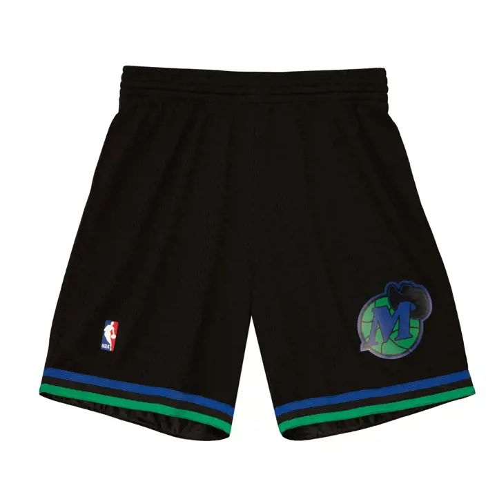 Dallas Mavericks NBA Reload Collection Swingman Shorts BLK