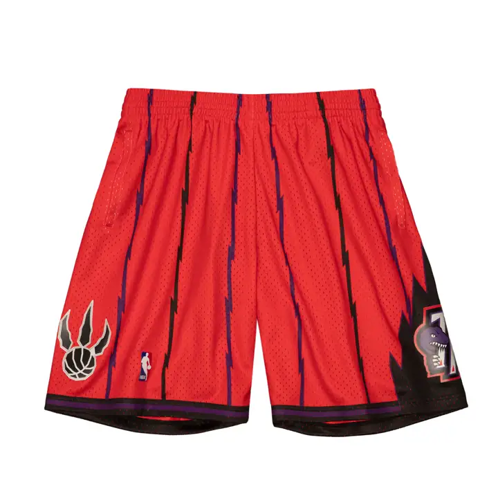 Toronto Raptors NBA Reload Collection Short Swingman ROUGE
