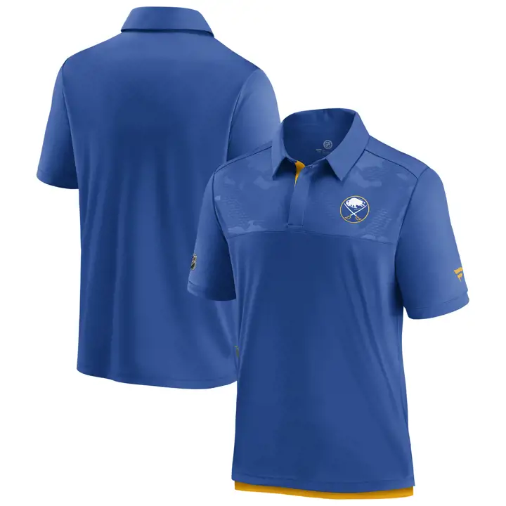 Polo Buffalo Sabres NHL Vestiaire Perf II BLEU