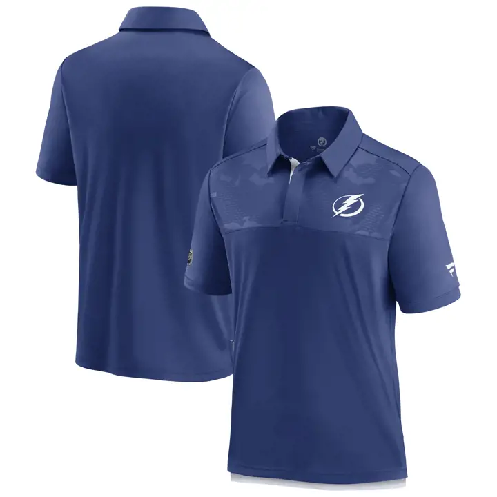 Polo II bleu Tampa Bay Lightning NHL - Vêtements de sport