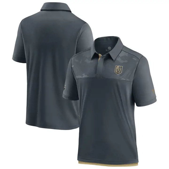 Polo Parfumé II Vegas Golden Knights NHL pour Vestiaire CHARBON