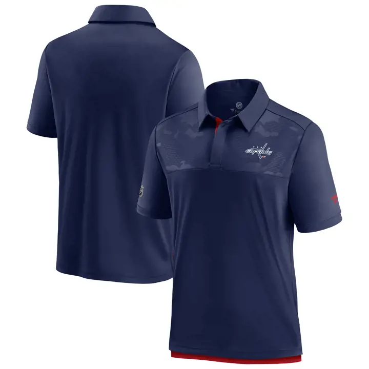 Polo de performance II des Capitals de Washington LNH – Bleu marine