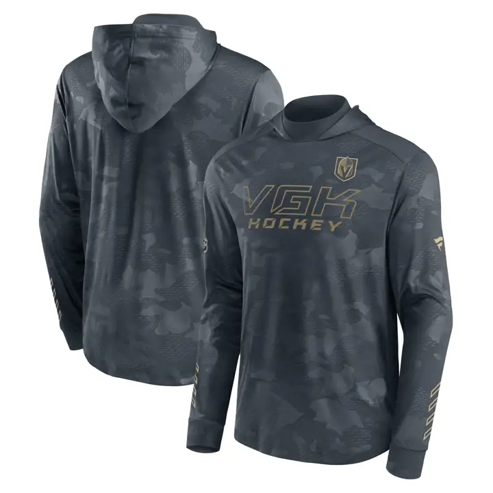 Chandail à capuchon léger camouflage des Golden Knights de Vegas de la LNH