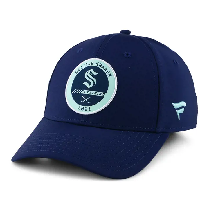 Seattle Kraken 21 NHL Authentic Pro Training Flex BLEU MARINE