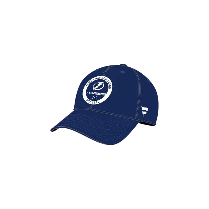 Casquette Tampa Bay Lightning 21 NHL Authentic Pro Training Flex BLEUE