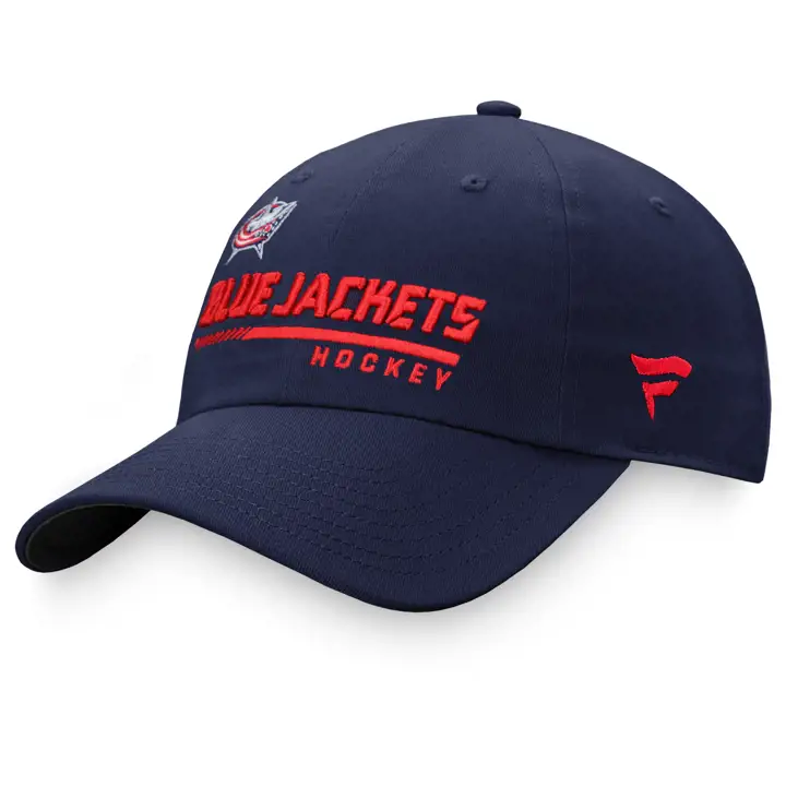 Columbus Blue Jackets 21 NHL Authentic Pro LR Easy Adj MARINE