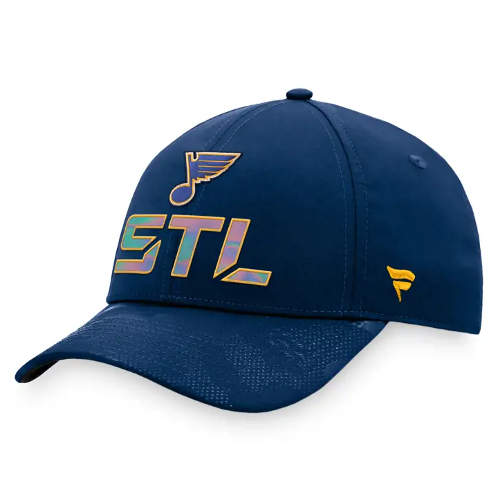 St. Louis Blues 21 NHL Authentic Pro LR Orig Adj NAVY