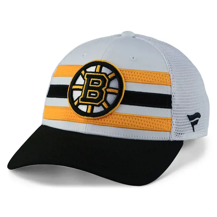 Casquette Trucker Boston Bruins 2021 NHL Draft BLK/GL