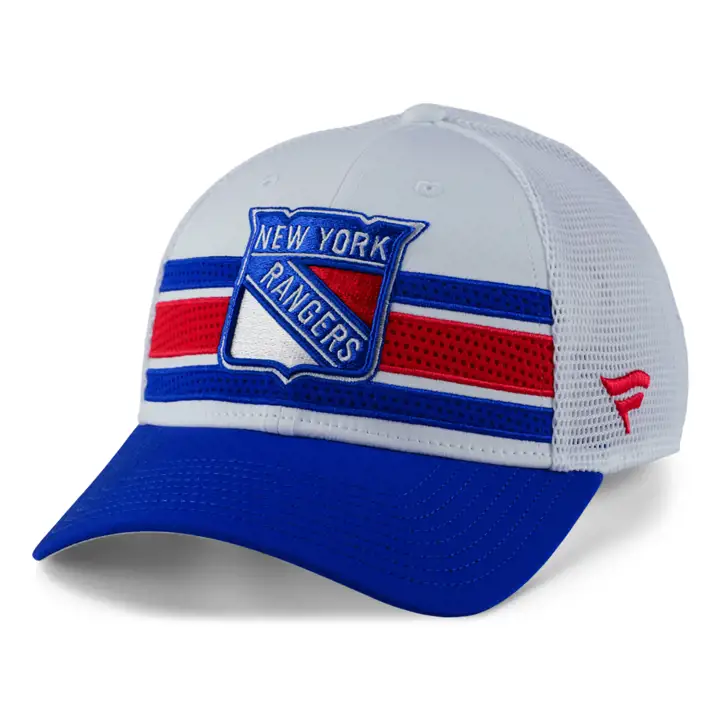 New York Rangers Repêchage LNH 2021 Casquette filet RBL/RED