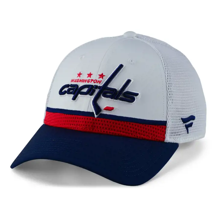 Washington Capitals Repêchage LNH 2021 Casquette camionneur MARINE/ROUGE