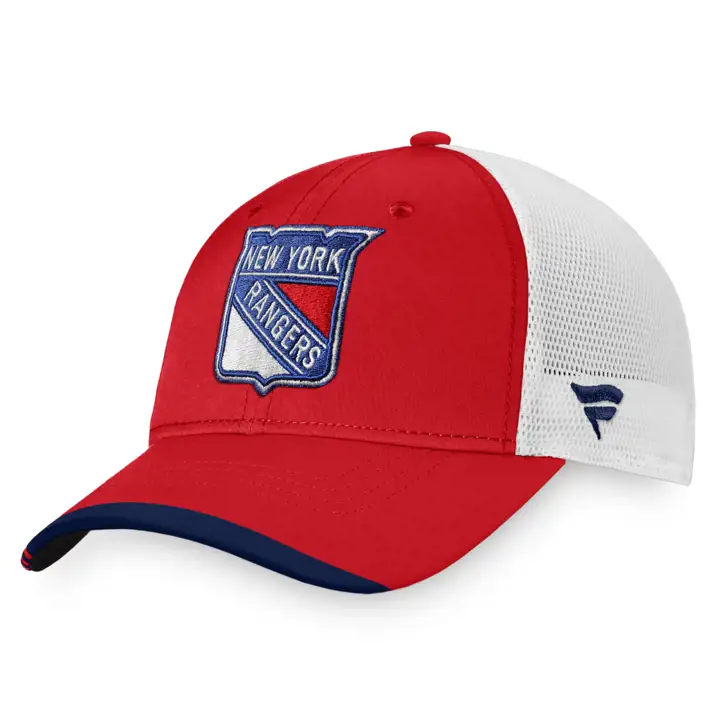 New York Rangers 21 NHL Authentic Pro LR Trucker BLEU MARINE/BLC
