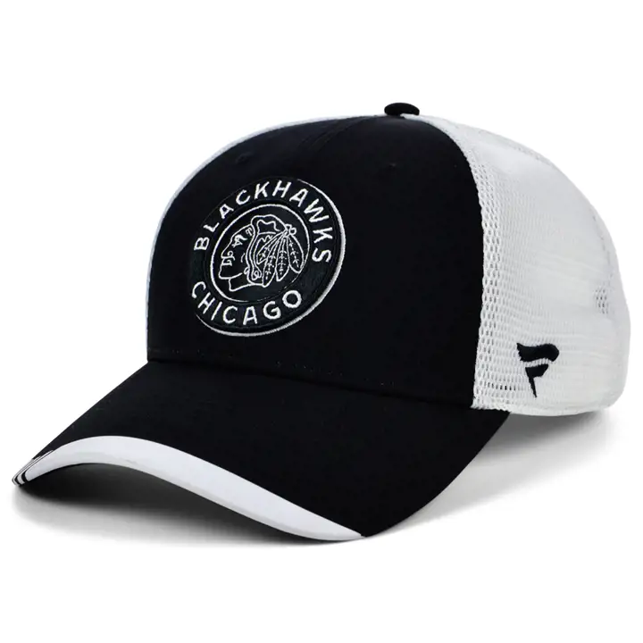 Chicago Blackhawks 21 Casquette filet Alter Trucker NOIR/BLANC