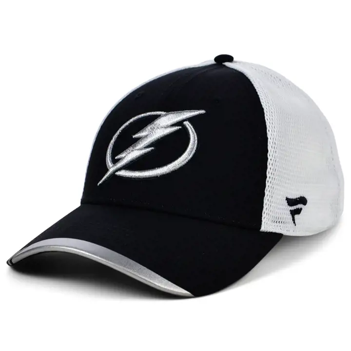 Casquette filet Alternative "Locker Room" NHL des Tampa Bay Lightning 21 NOIR/BLANC