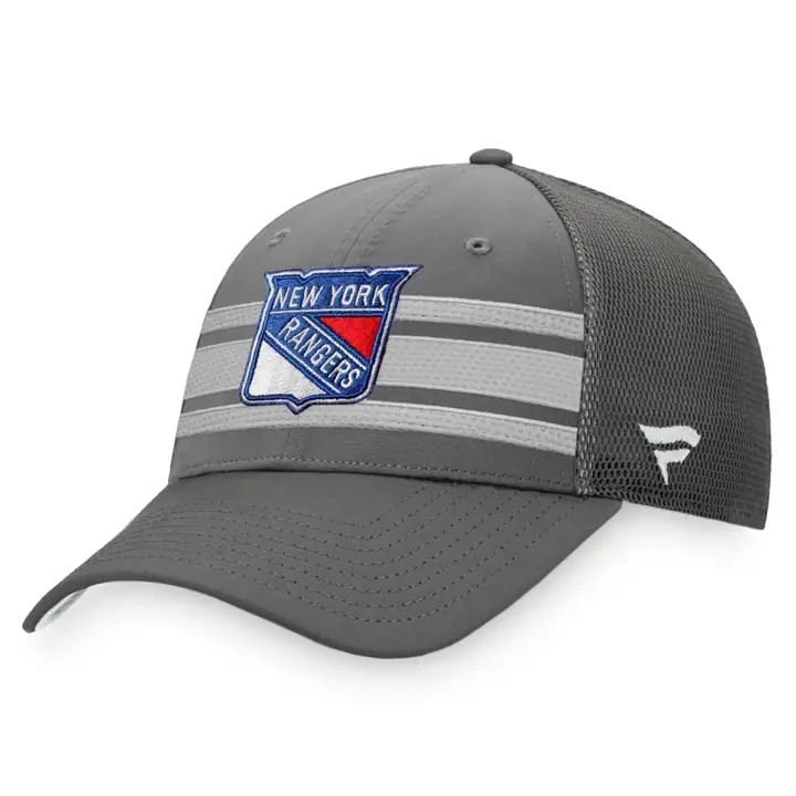 New York Rangers 21 NHL 2e saison Trucker DKGRY/RBL