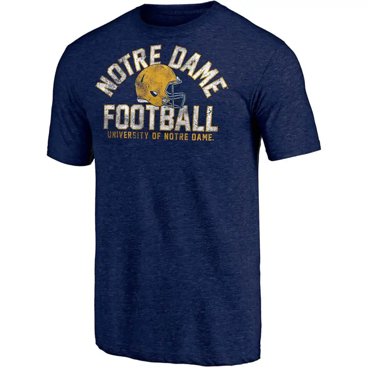 T-shirt Triblend Elite Offense Block Party NCAA Notre Dame