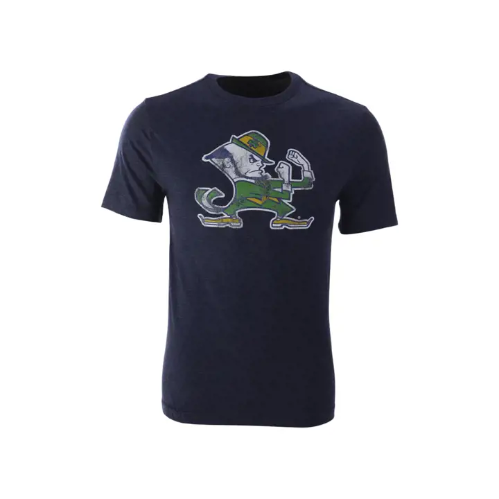 T-shirt Triblend NCAA Big Logo Notre Dame Fighting Irish NAV