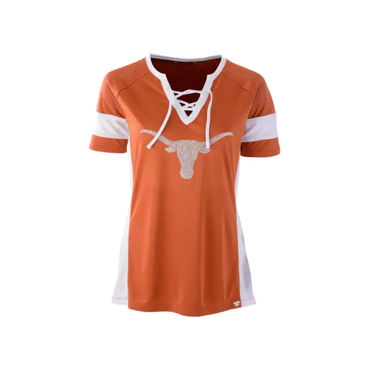 Maillot Athena Texas Longhorns NCAA Block Party 21 ORG/WHT