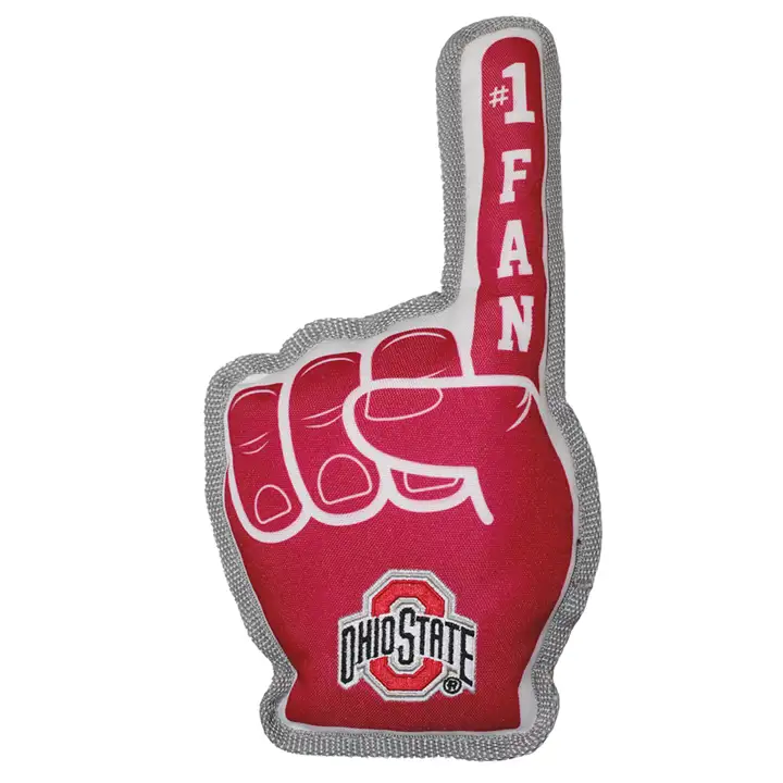 Jouet pour chien Ohio State Buckeyes #1 Fan Ast
