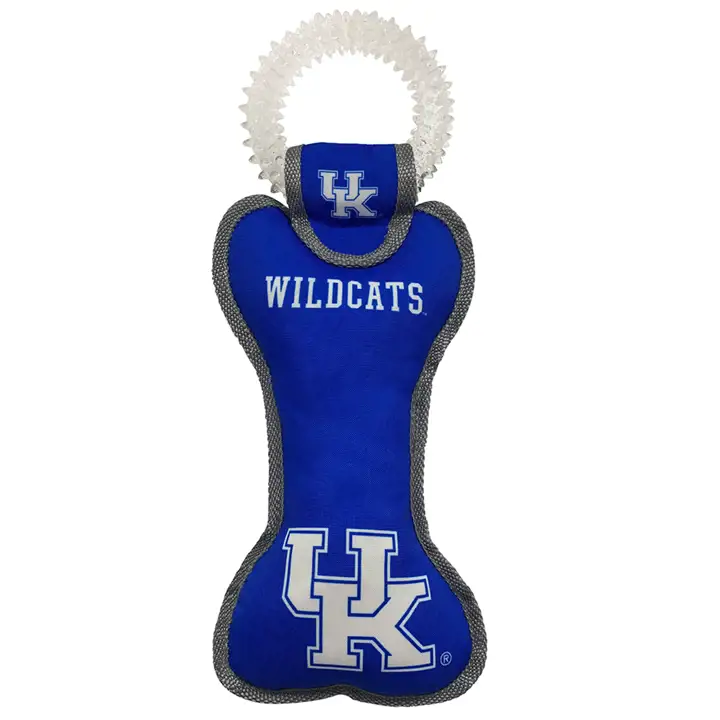 Jouet en forme d'os avec anneau dentaire des Kentucky Wildcats Ast