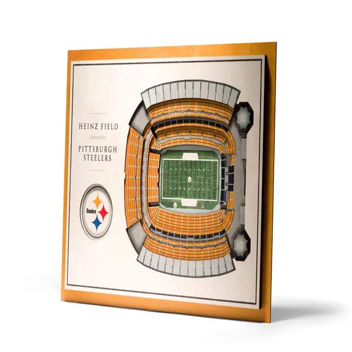 Pittsburgh Steelers 5 Layer StadiumView Décor Mural AST
