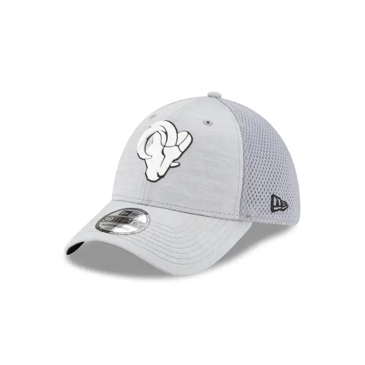 Los Angeles Rams NFL Casquette en caoutchouc avant 39THIRTY Neo LGRY