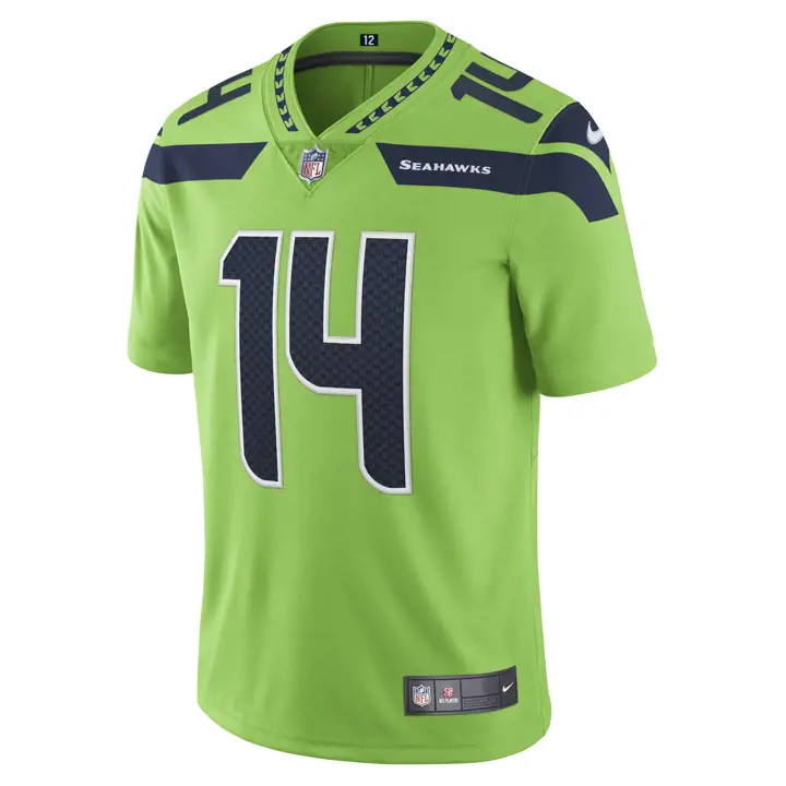 Maillot limité NFL Vapor Untouchable des Seahawks de Seattle D.K. M