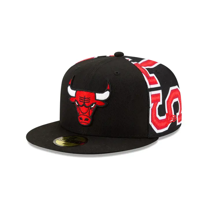 Chicago Bulls NBA SUB WORD 59FIFTY NOIR