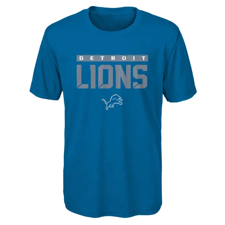 T-shirt d'entraînement NFL Detroit Lions pour jeune 21 bleu